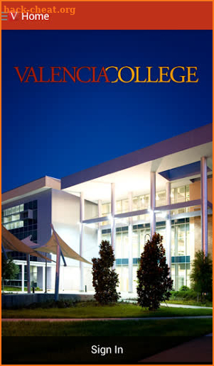 Valencia College screenshot