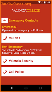 Valencia College Safety screenshot