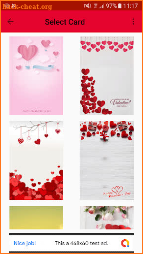 Valentine Card Maker screenshot