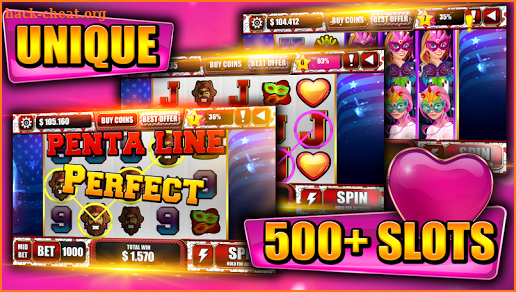 Valentine casino free slot machines screenshot