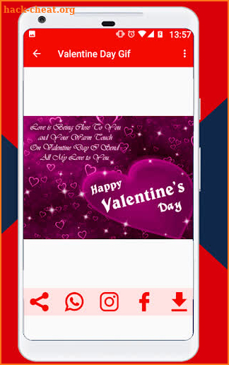 Valentine Day GIF love screenshot