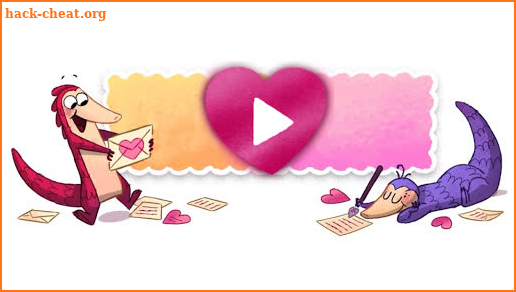 Valentine Day Go - Pangolin Love screenshot