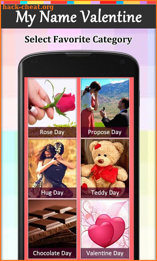 Valentine Day Greeting Cards With Name screenshot