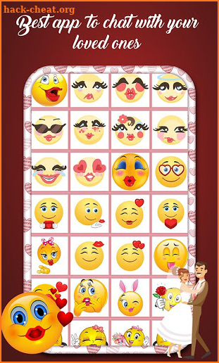 Valentine  Day Love Emojis screenshot