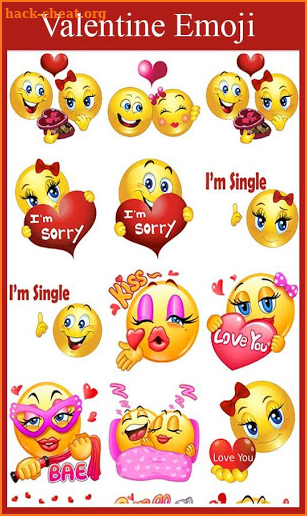 Valentine Day Love Stickers screenshot