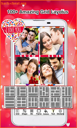Valentine Day Photo Collage Maker screenshot