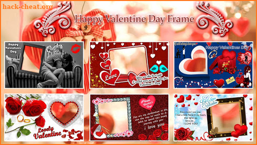 Valentine Day Photo Frame screenshot