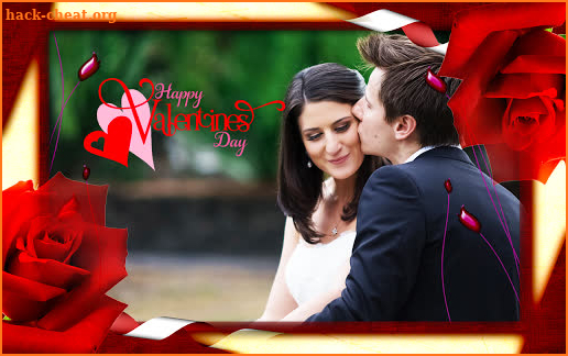 Valentine Day Photo Frames - Couples Love Frames screenshot