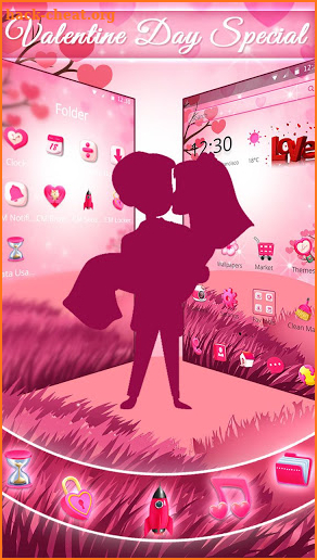 Valentine Day Special Theme screenshot
