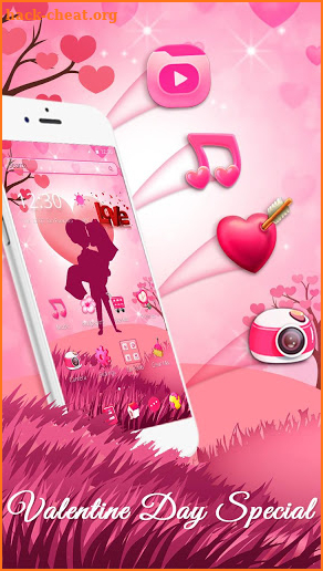 Valentine Day Special Theme screenshot