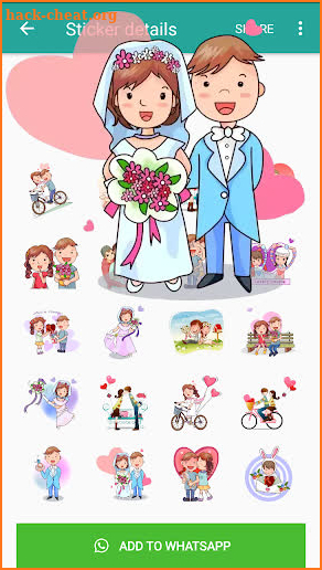 Valentine Day Stickers for WAStickerApps screenshot
