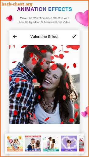 Valentine Day Video Maker screenshot