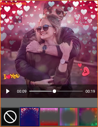 Valentine day video maker 😍 music and pictures screenshot