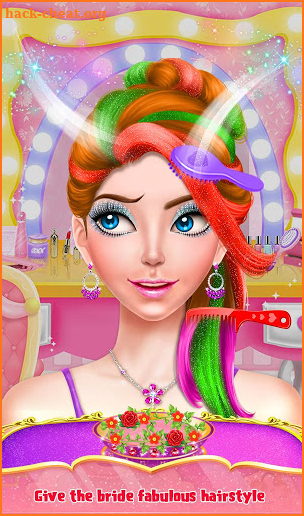 Valentine Doll Hair Do Design screenshot