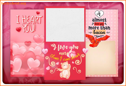 💖 Valentine Greeting Cards Maker 💌 screenshot
