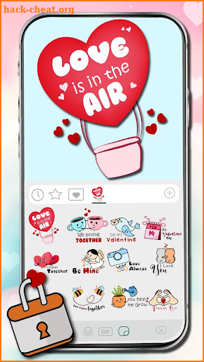 Valentine Love Emoji Stickers screenshot