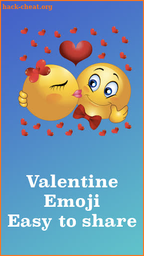 Valentine Love Emojis & Heart Emoji screenshot
