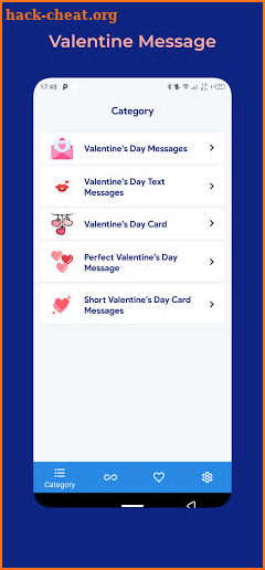 Valentine Message 2021 screenshot