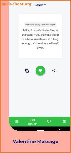 Valentine Message 2021 screenshot