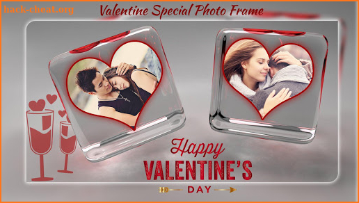 Valentine Photo Frame screenshot