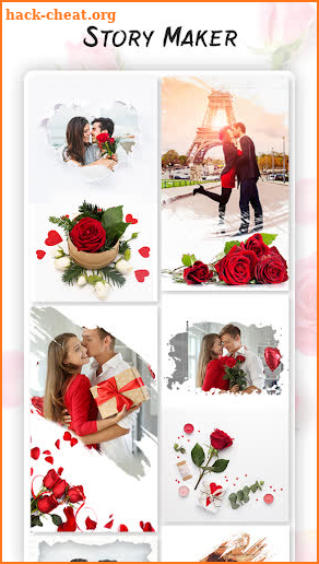 Valentine photo frame 2020 - Rose Photo Frames screenshot