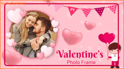 Valentine Photo Frame - Romantic Photo Frame screenshot