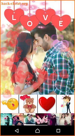 Valentine Photo Video Maker with music 2019 screenshot