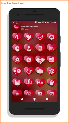 Valentine Premium - Icon Pack screenshot