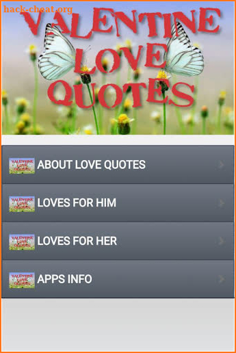 Valentine Quotes For Lover screenshot