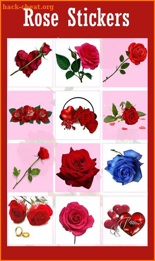 Valentine Rose Day Love Emoji Stickers screenshot