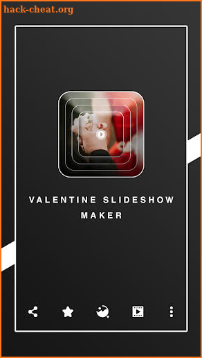 Valentine Slideshow Maker screenshot