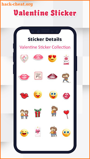 Valentine Stickers for Whatsapp - WAStickerApps screenshot