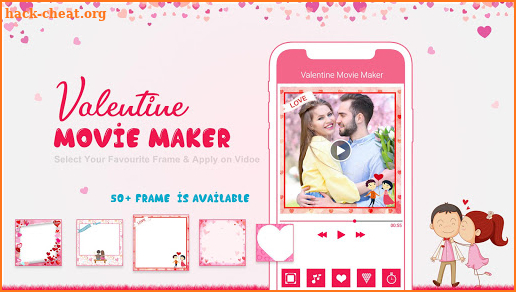 Valentine Video Maker : Love Video Maker screenshot