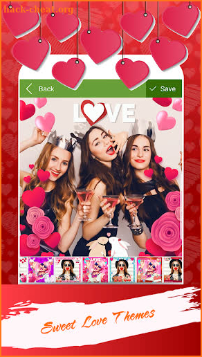 Valentine Video Maker With Music And Photo screenshot