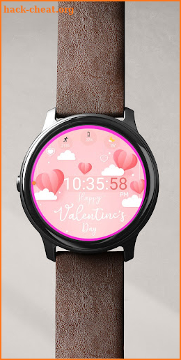 Valentine Watch Face L24 screenshot
