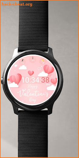 Valentine Watch Face L24 screenshot