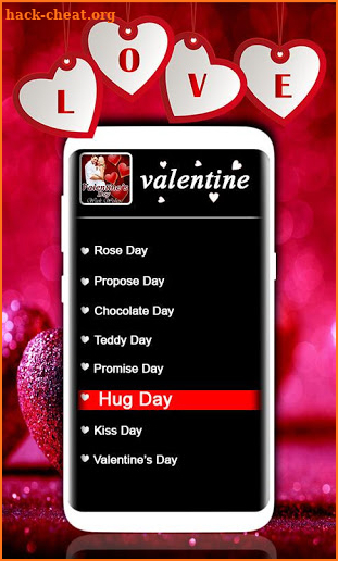 Valentine Week Wishes - Rose, Propose,Kiss,Teddy screenshot
