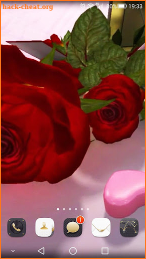 Valentine's Day 3D Wallpaper screenshot