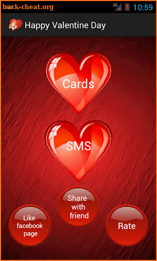 Valentine's Day Cards & SMS screenshot