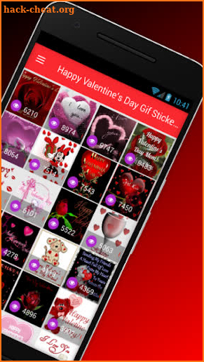 Valentine's Day Gif Greeting Images screenshot