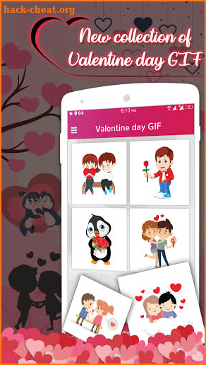Valentines Day GIF : Love Greetings & Wishes GIF screenshot