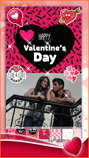 Valentine's Day Greeting Cards screenshot
