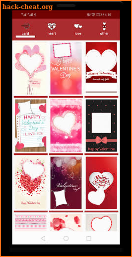 Valentine's Day Photo Frame screenshot