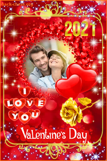 Valentine's Day Photo Frames 2021 screenshot