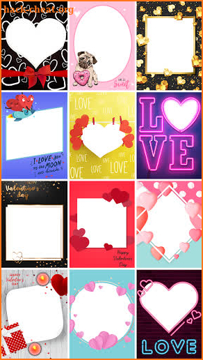 Valentine's Day Photo Frames screenshot