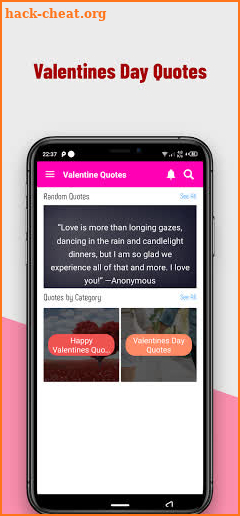 Valentines Day Quotes screenshot