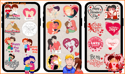 Valentine's Day Stickers Love screenshot