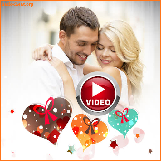 Valentine's day video maker screenshot