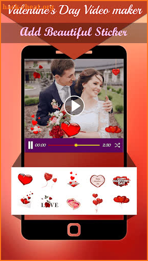 Valentine's Day Video Maker 2020 screenshot
