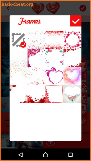 Valentine's Day Video Maker - Love Photo Frames screenshot